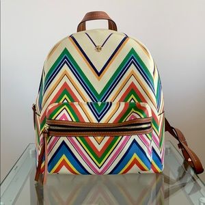 Tory Burch leather backpack